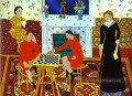 La famille du peintre 1911 fauvisme abstrait Henri Matisse